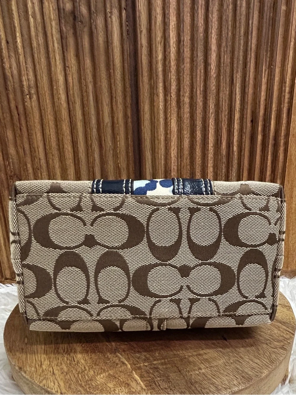 Coach Hampton Signature Mini Satchel Demi Bag Color Block Leopard Style F42119